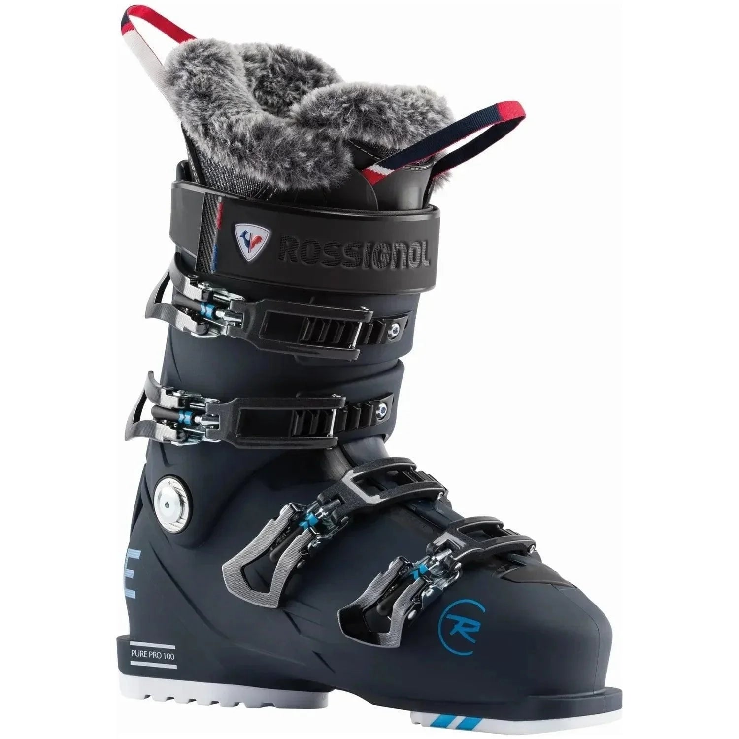 Rossignol W's Pure Pro 100 Blue/Black 22.5 (2021) Ski Boots - Alpine Boots - Womens Rossignol