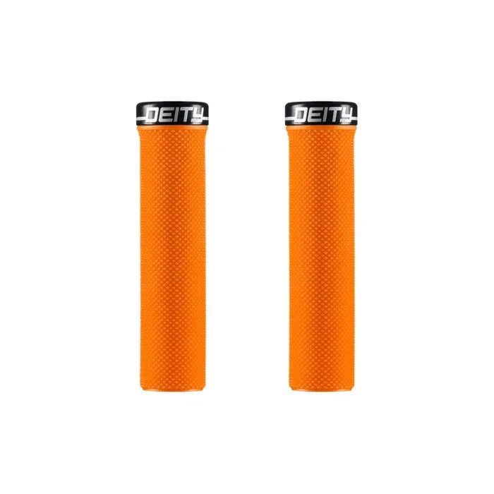 Deity Slimfit Grips Cycling Parts - Grips-Bar Tape Deity Components Orange