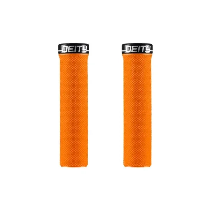 Deity Slimfit Grips Cycling Parts - Grips-Bar Tape Deity Components Orange