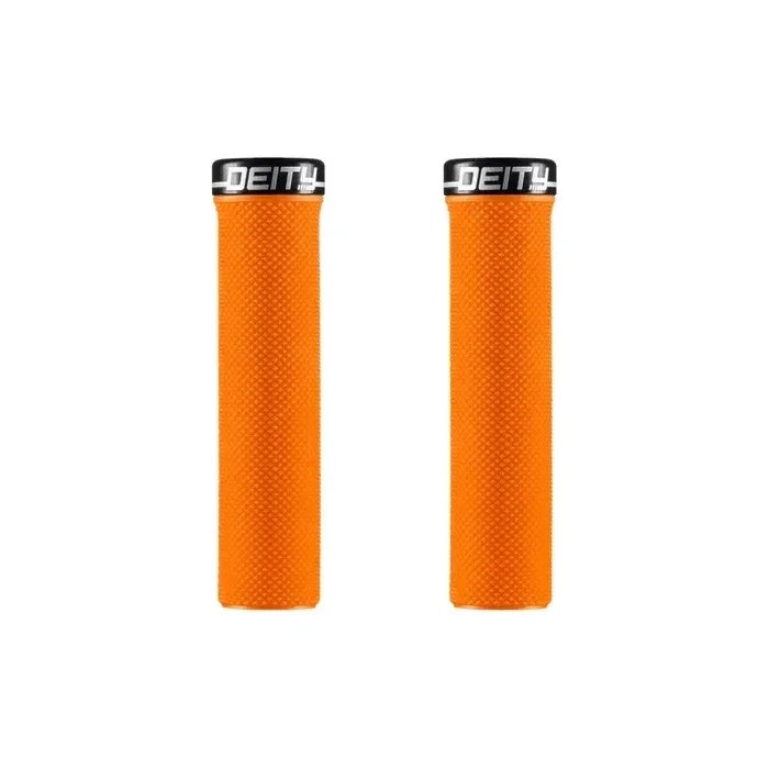 Deity Slimfit Grips Cycling Parts - Grips-Bar Tape Deity Components Orange