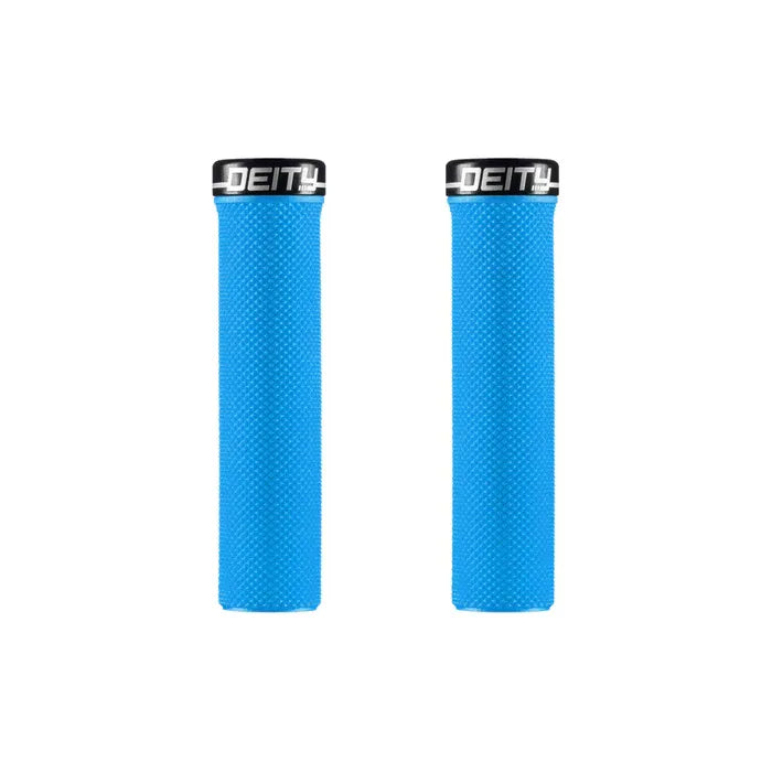 Deity Slimfit Grips Cycling Parts - Grips-Bar Tape Deity Components Blue