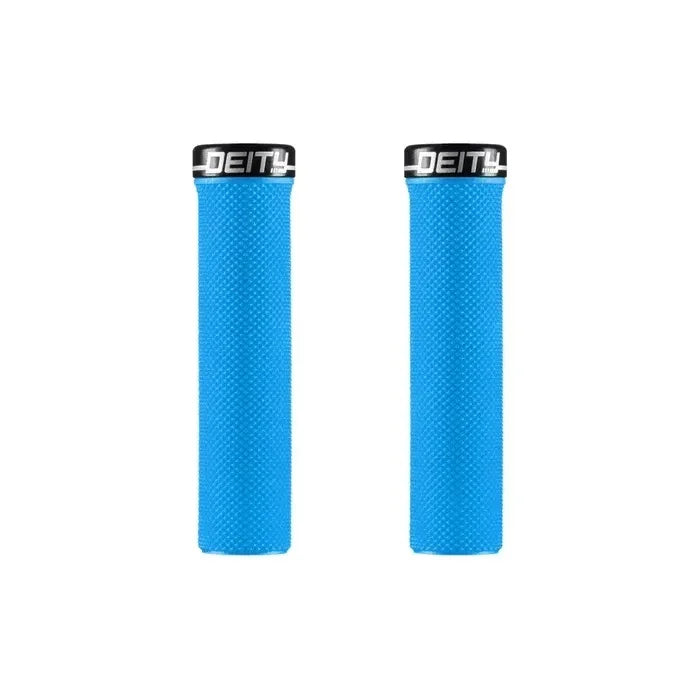 Deity Slimfit Grips Cycling Parts - Grips-Bar Tape Deity Components Blue