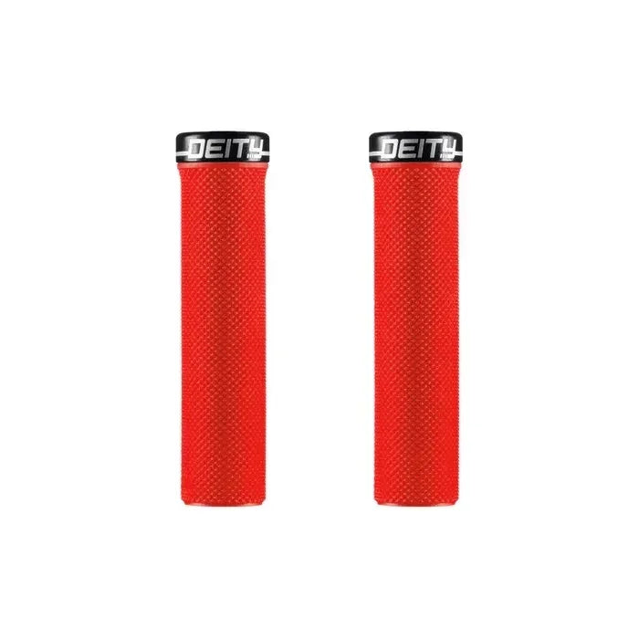 Deity Slimfit Grips Cycling Parts - Grips-Bar Tape Deity Components Red