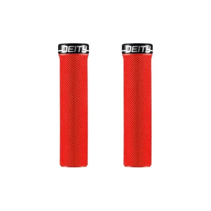 Deity Slimfit Grips Cycling Parts - Grips-Bar Tape Deity Components Red