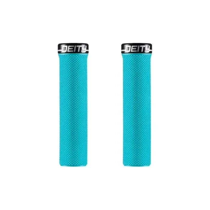 Deity Slimfit Grips Cycling Parts - Grips-Bar Tape Deity Components Turq