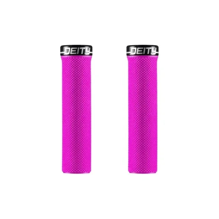Deity Slimfit Grips Cycling Parts - Grips-Bar Tape Deity Components Pink