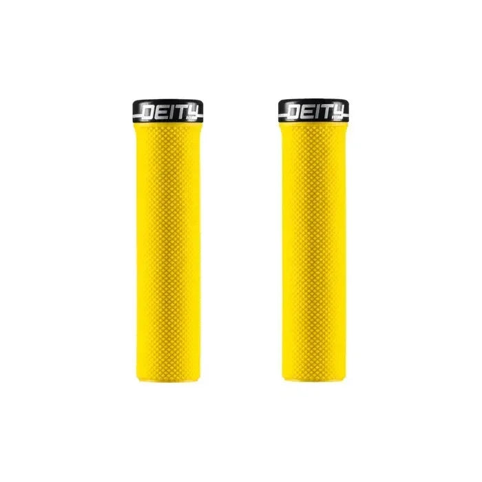 Deity Slimfit Grips Cycling Parts - Grips-Bar Tape Deity Components Yellow