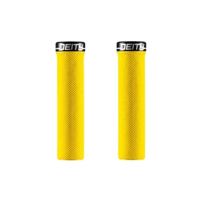 Deity Slimfit Grips Cycling Parts - Grips-Bar Tape Deity Components Yellow