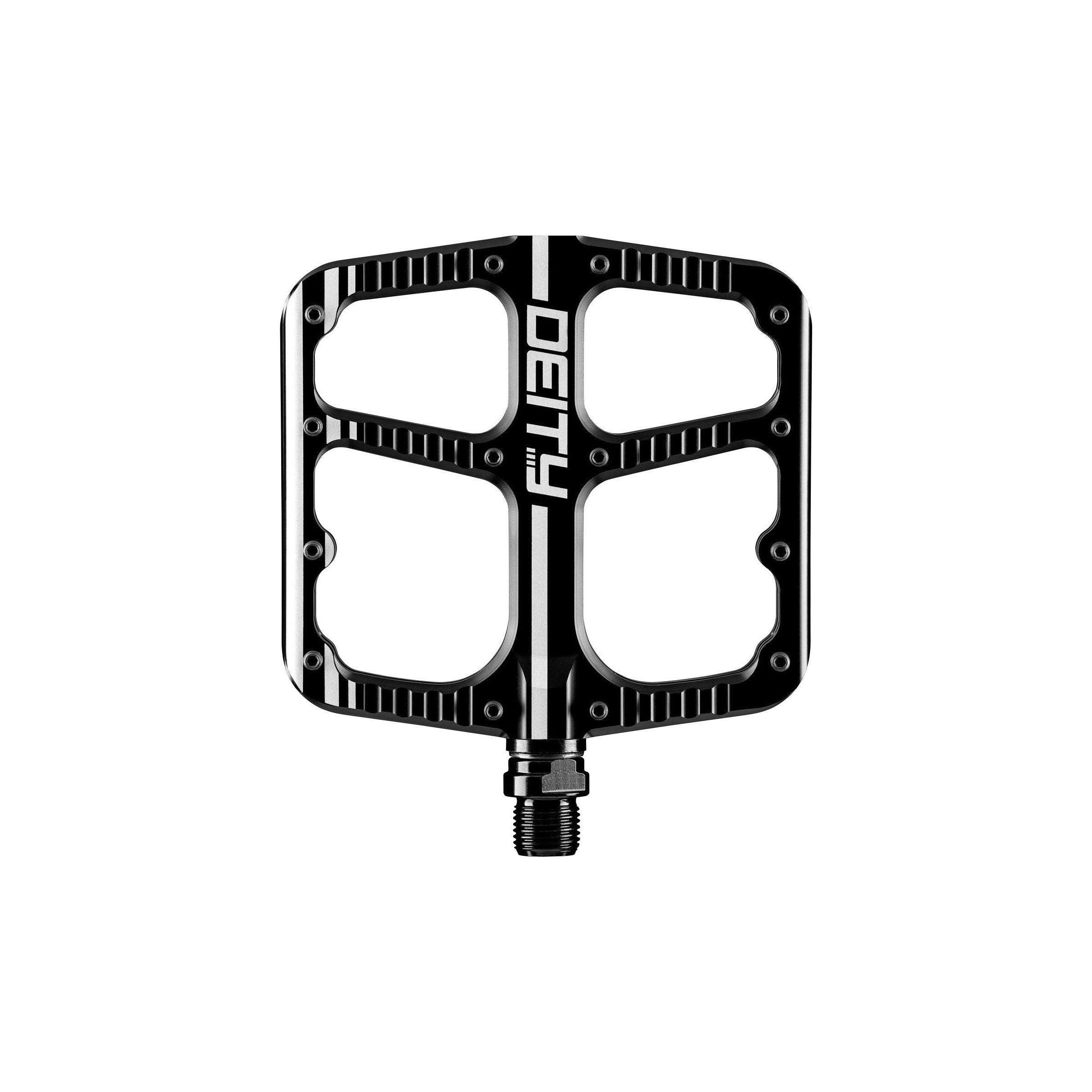 Deity Flat Trak Pedals Cycling Parts - Pedal - Mountain Flat Pedal Deity Components Black