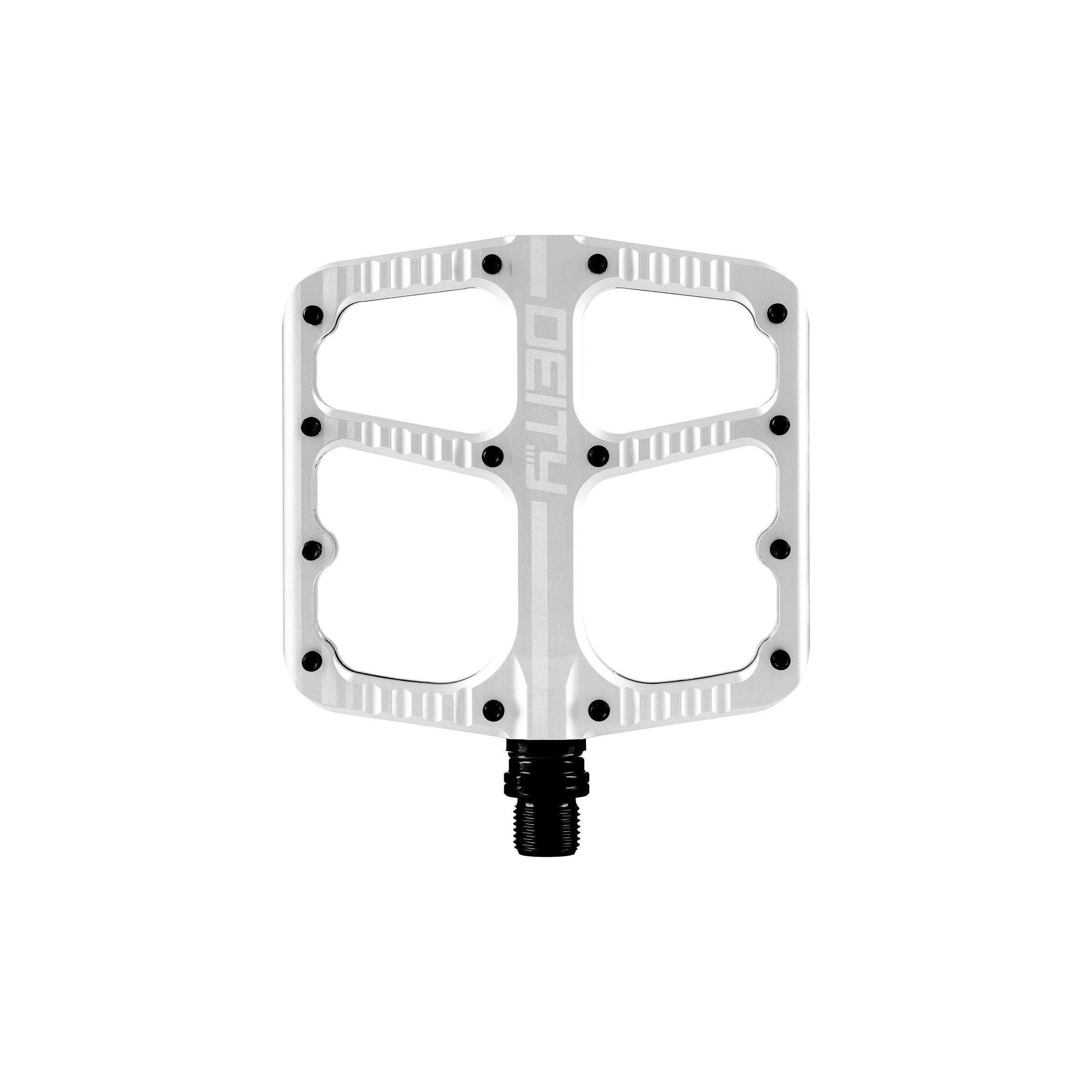 Deity Flat Trak Pedals Cycling Parts - Pedal - Mountain Flat Pedal Deity Components Silver
