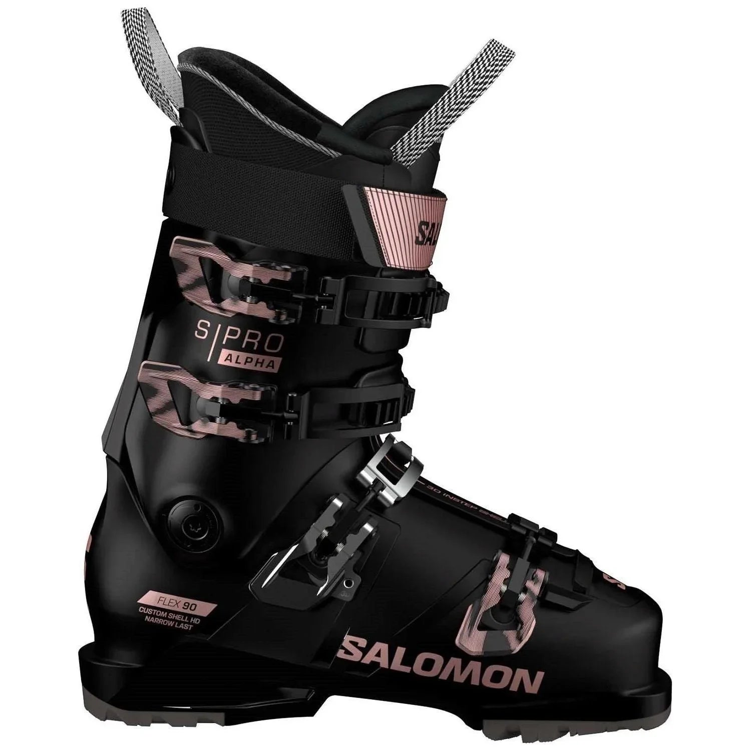 Salomon W S/Pro Alpha 90 GW Alpine Boot Ski Boots - Alpine Boots - women Salomon 22.5 Black / Black