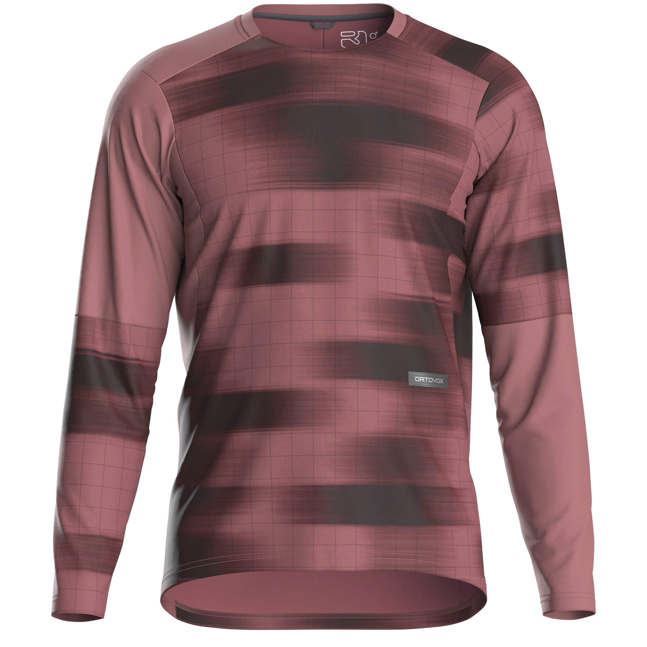 Ortovox M Sequence Trail Jersey LS Cycling Apparel - Mens - Jersey - long sleeve Ortovox Large Chestnut