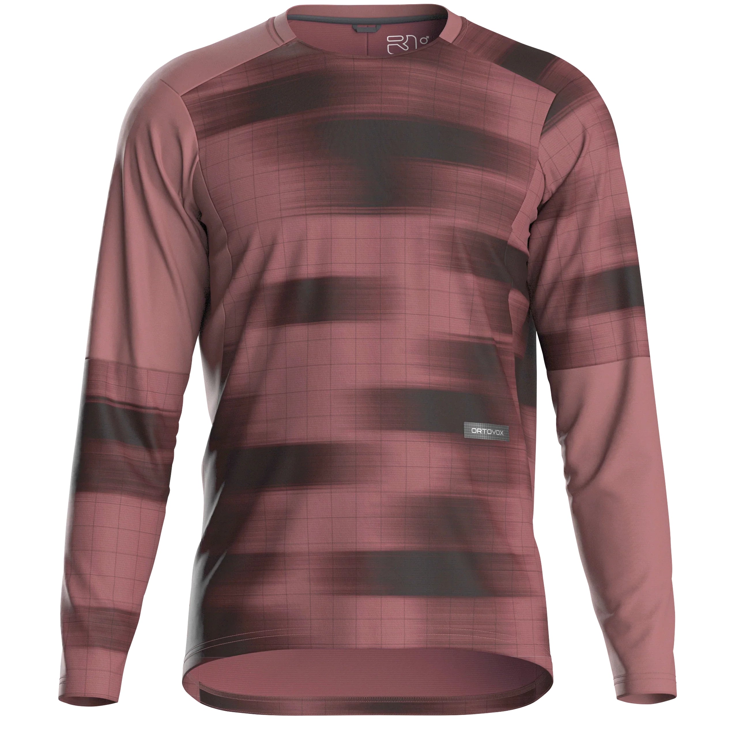 Ortovox M Sequence Trail Jersey LS Cycling Apparel - Mens - Jersey - long sleeve Ortovox Large Chestnut
