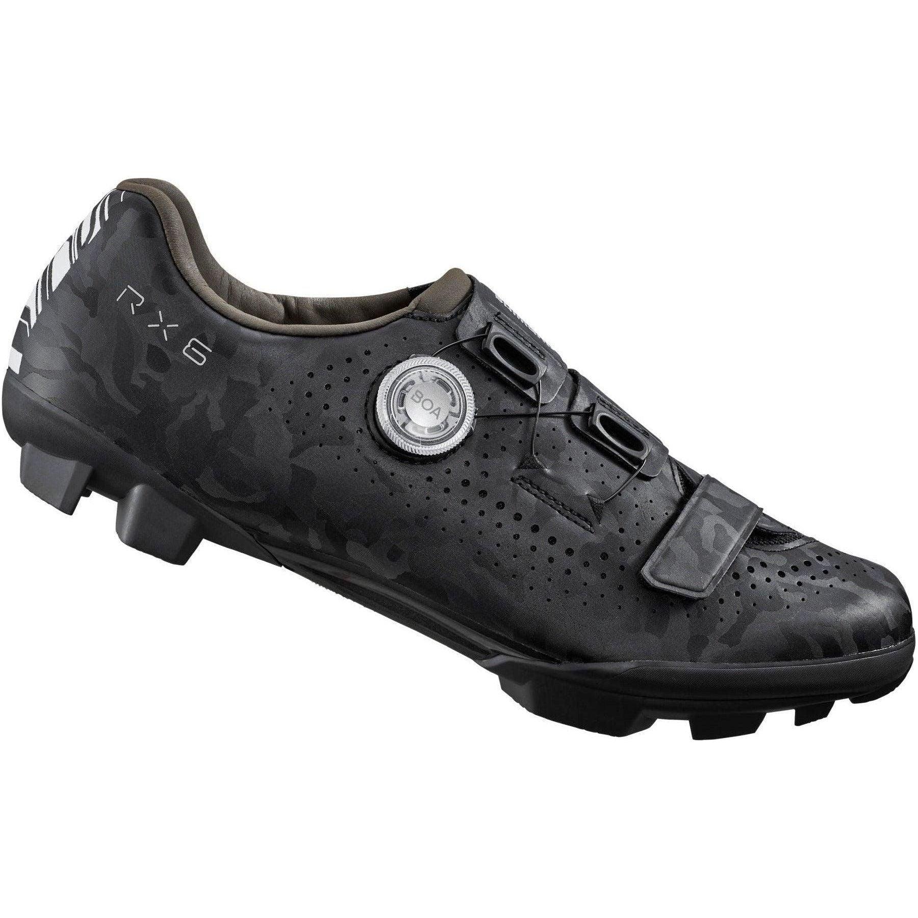 Shimano SH-RX600 Gravel Shoes Cycling Shoes - Mountain Shoes - Mens Mountain Shoes Shimano 40 Black