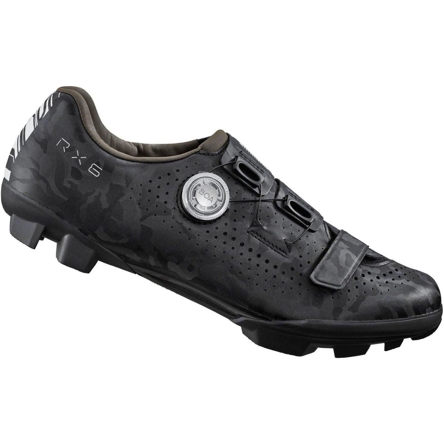 Shimano SH-RX600 Gravel Shoes Cycling Shoes - Mountain Shoes - Mens Mountain Shoes Shimano 40 Black
