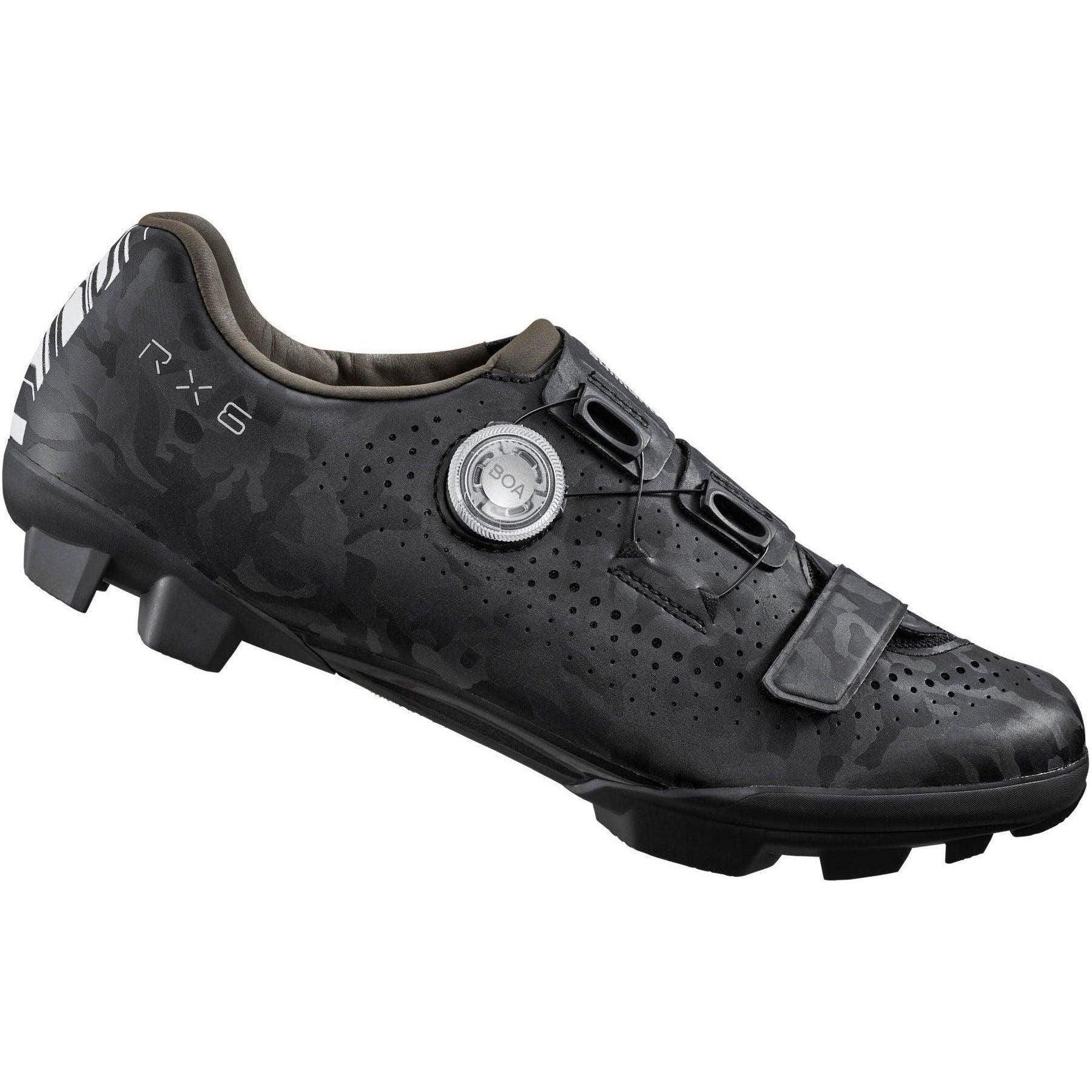 Shimano SH-RX600 Gravel Shoes Cycling Shoes - Mountain Shoes - Mens Mountain Shoes Shimano 40 Black