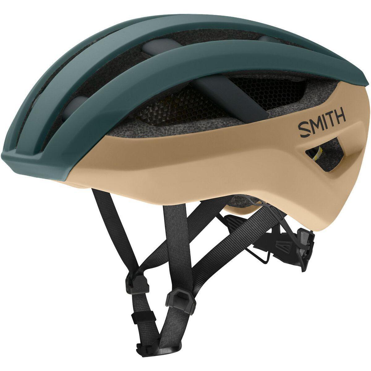 Smith Network MIPS Bike Helmet Closeout Bike Helmets - Road Helmet - Mens-Unisex Smith Optics Matte Spruce Safari Small/51-55