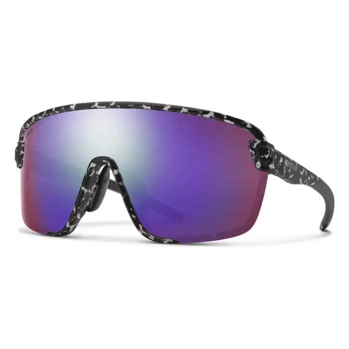 Smith Bobcat Sunglasses Eyewear - Sunglasses Smith Optics Matte Black Marble || ChromaPop Violet Mirror