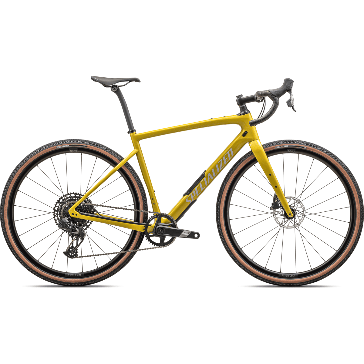 Specialized Diverge Comp Carbon 2024 Bicycle - Gravel Specialized 52 Metallic Sulphur/Amber Glow