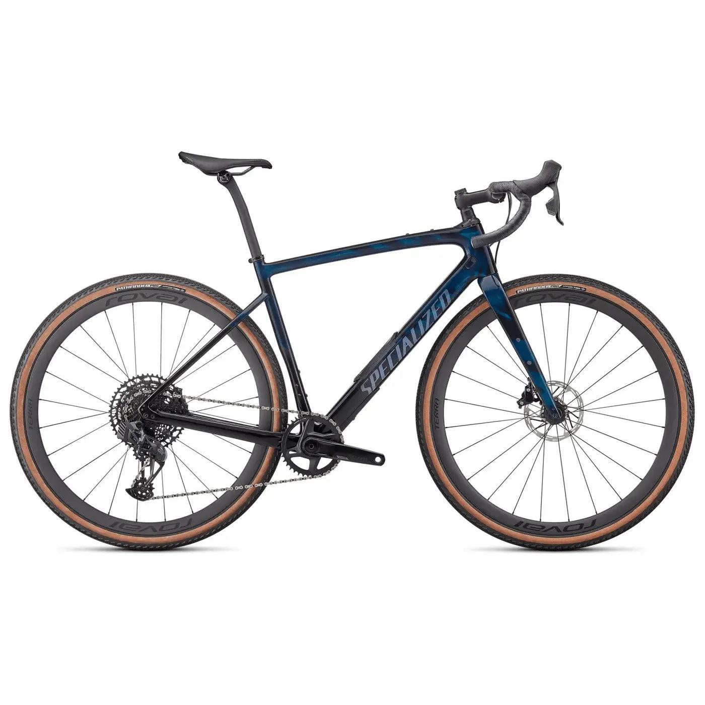 Specialized Diverge Expert Carbon (2024) Bicycle - Gravel Specialized Gloss Teal Tint/Carbon/Limestone/Wild 49