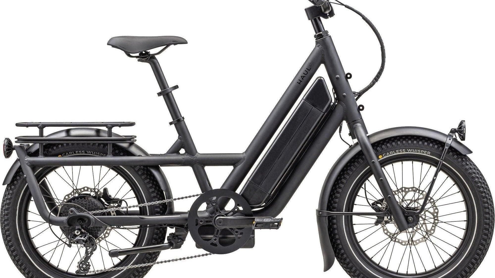 Specialized Haul ST UL Bicycle - E-Bikes - Hybrid - Step-Through Specialized Satin Obsidian