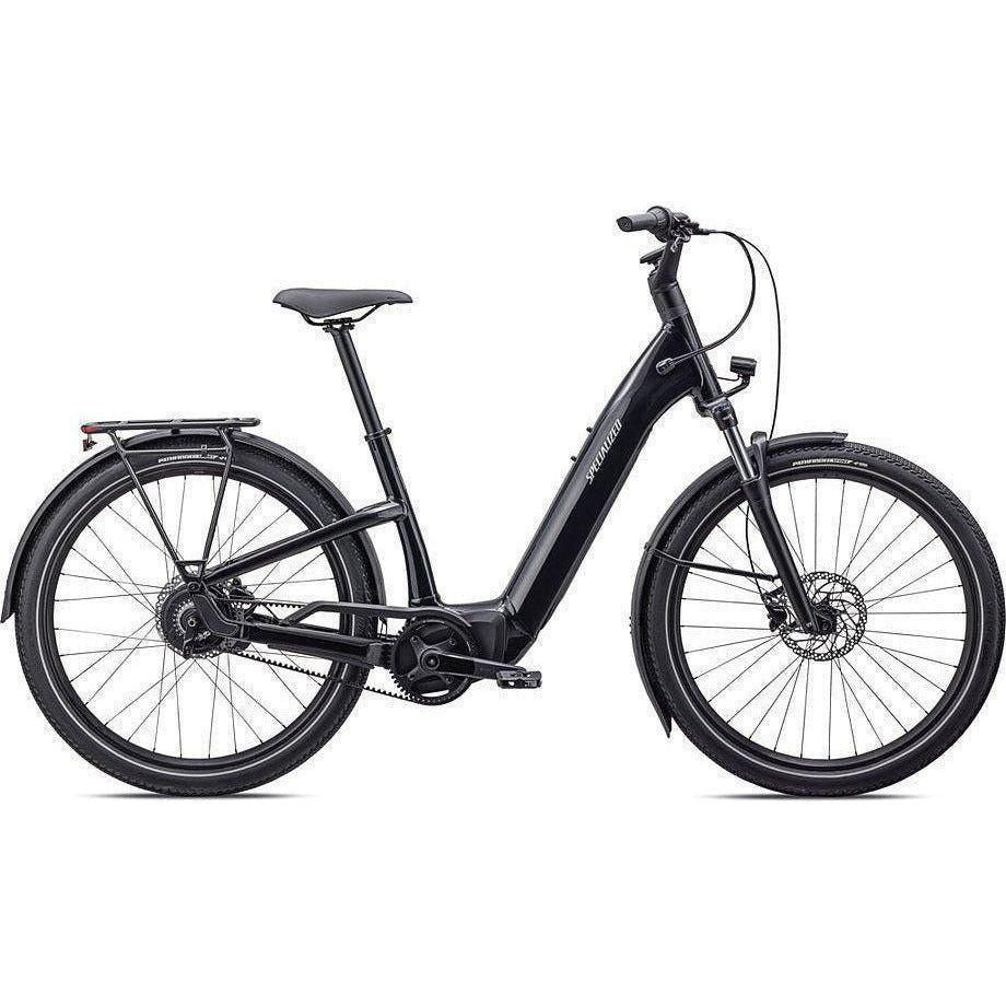 Specialized Turbo Como 3.0 IGH E-Bike Bicycle - E-Bikes - Hybrid - Step-Through Specialized Medium Cast Black / Silver Reflective