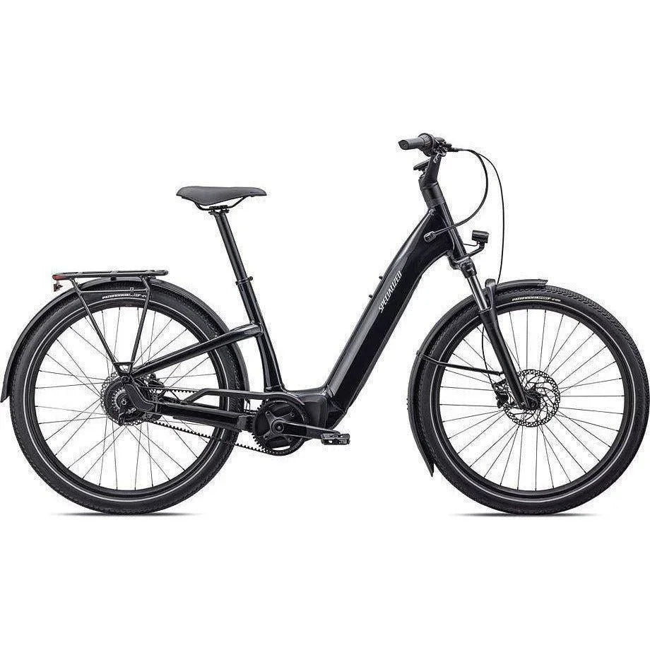 Specialized Turbo Como 3.0 IGH E-Bike Bicycle - E-Bikes - Hybrid - Step-Through Specialized Medium Cast Black / Silver Reflective