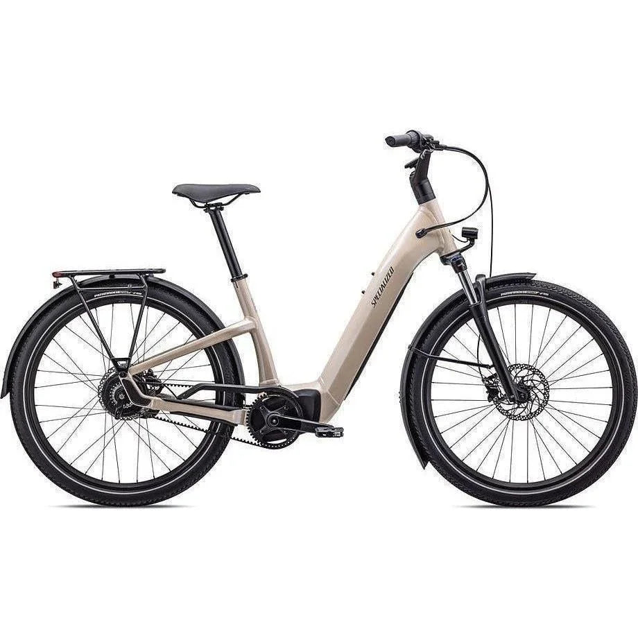 Specialized Turbo Como 3.0 IGH E-Bike Bicycle - E-Bikes - Hybrid - Step-Through Specialized Medium Sand / Black Reflective