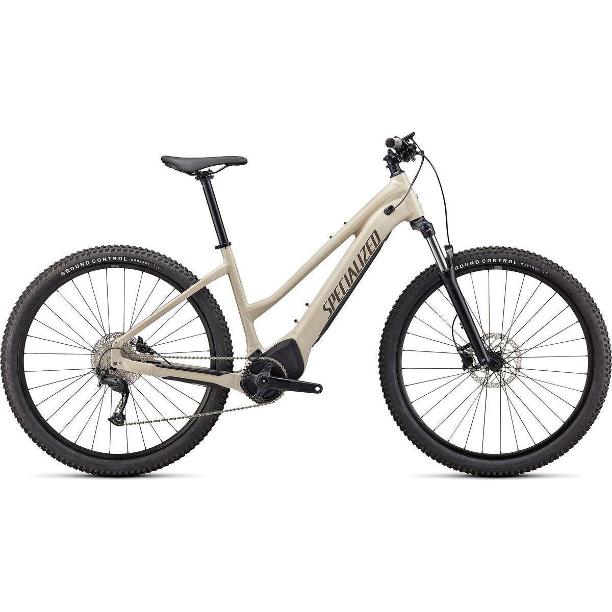 Specialized Turbo Tero 3.0 Step-Through Bicycle - E-Bikes - Hybrid - Step-Through Specialized Small White Mountains / Gunmetal