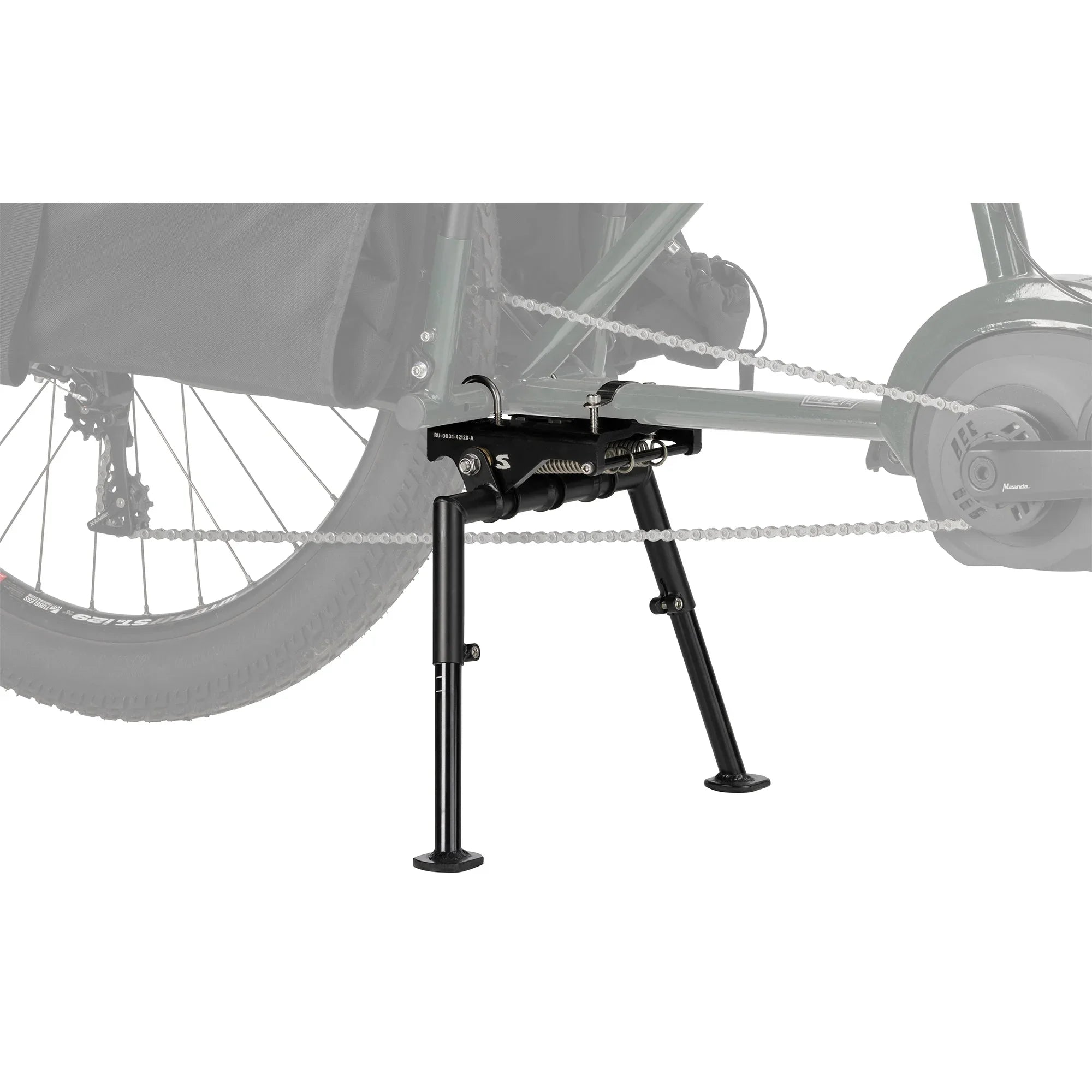 Surly Double Wide Kickstand for Big Dummy, Black Cycling Parts - Kickstand Surly Default Title