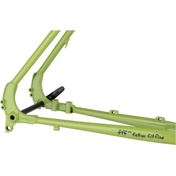 Surly Disc Trucker Frameset - 700c, Steel, Pea Lime Soup, 56cm Bicycle - Frame Surly