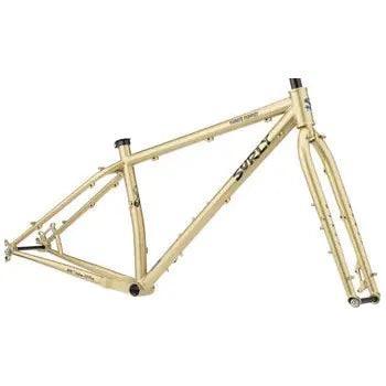 Surly Karate Monkey Frameset - 27.5", Steel, Fool's Gold, Large Bicycle - Frame Surly