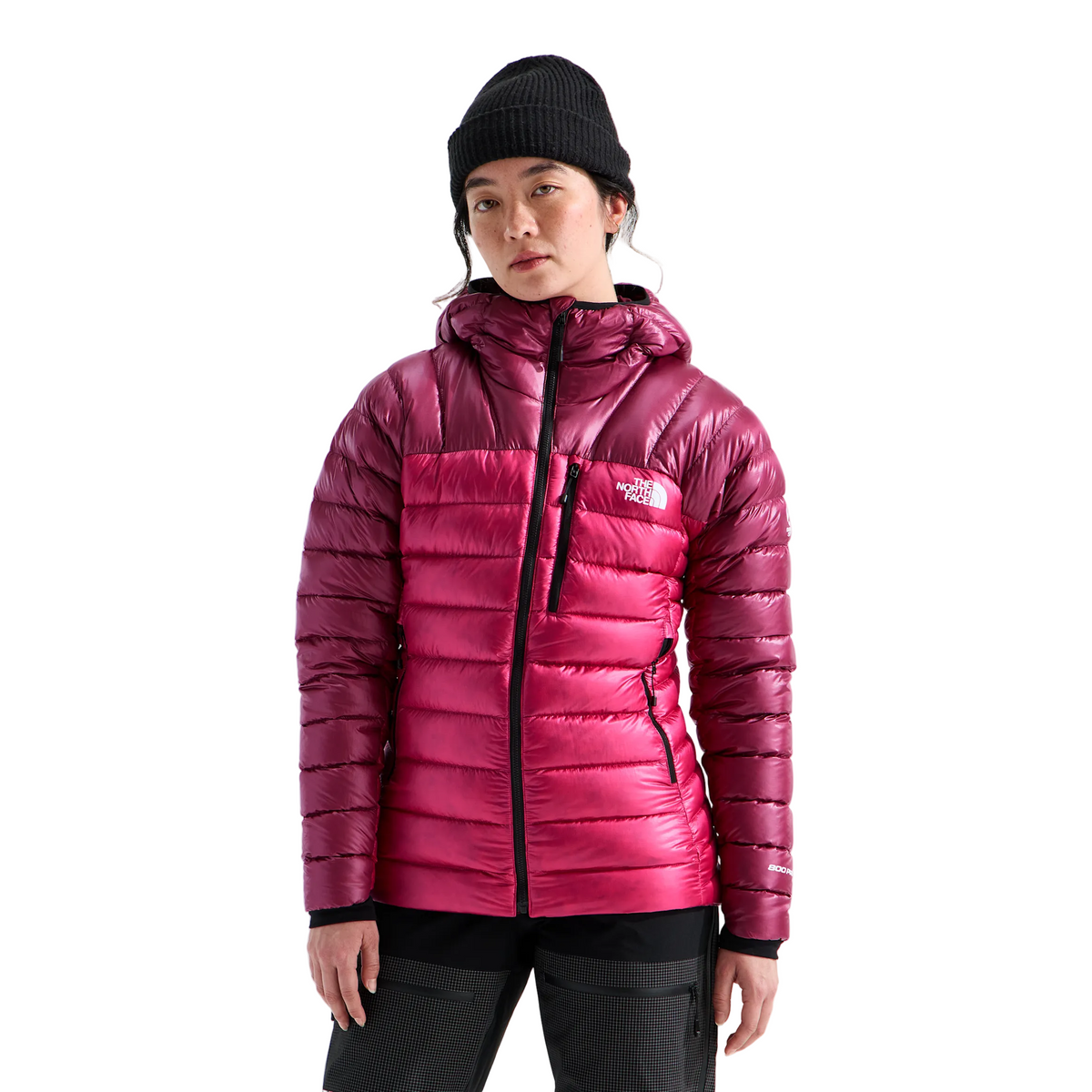 The North Face W Summit Breithorn Hoodie Winter Apparel - Winter Apparel Womens Insulated Top The North Face XSmall Lali Guran/Burgundy Crush
