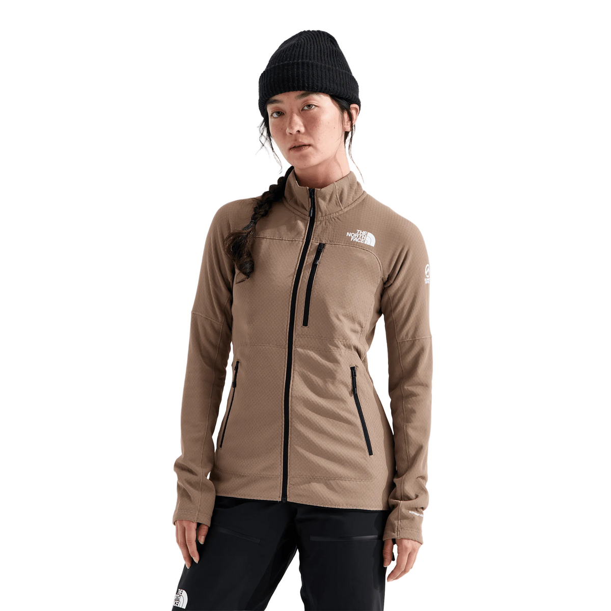 The North Face W Summit FUTUREFLEECE Full Zip Jacket Winter Apparel - Winter Apparel Womens Mid Layer Top The North Face Large Garnet