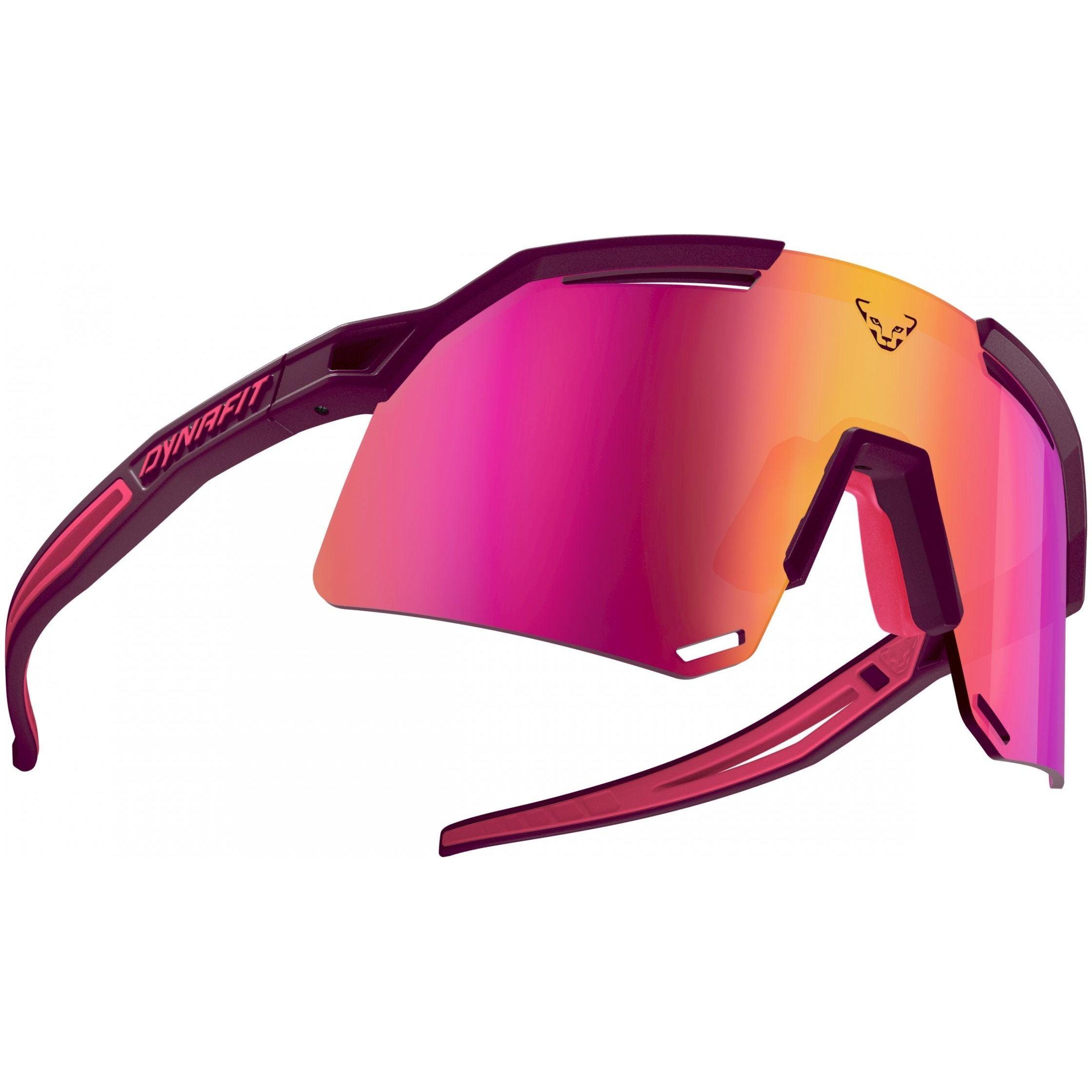 Dynafit Ultra Evo Sunglasses Eyewear - Sunglasses Dynafit Burgundy/Hot Coral Cat 3