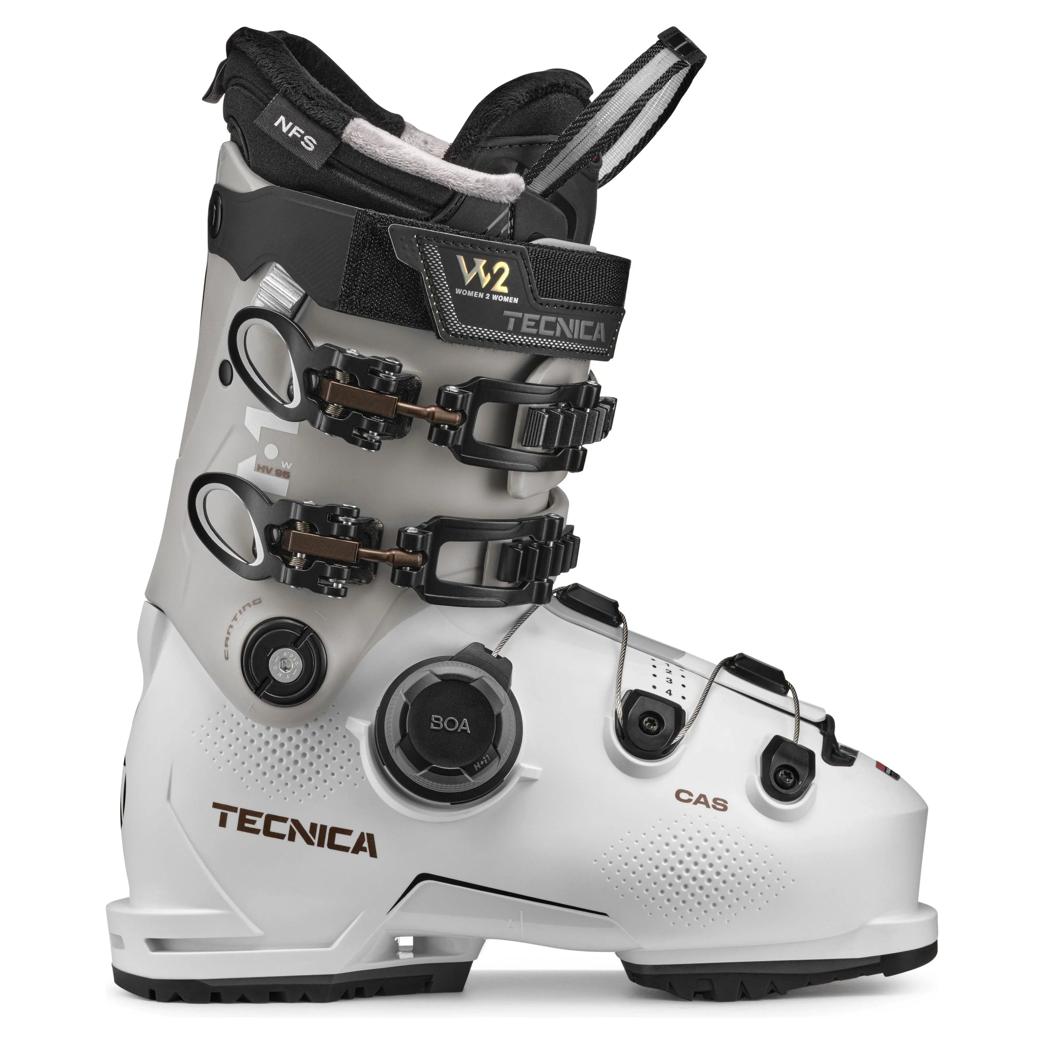 Tecnica W Mach BOA HV 95 Alpine Boot Ski Boots - Alpine Boots - Womens Tecnica 22.5