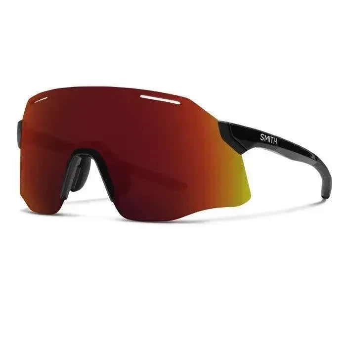 Smith Vert Eyewear - Sunglasses Smith Optics Black | ChromaPop Red Mirror