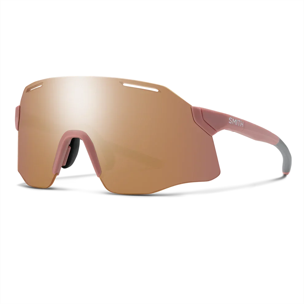Smith Vert Eyewear - Sunglasses Smith Optics Matte Chalk Rose | ChromaPop Rose Gold Mirror