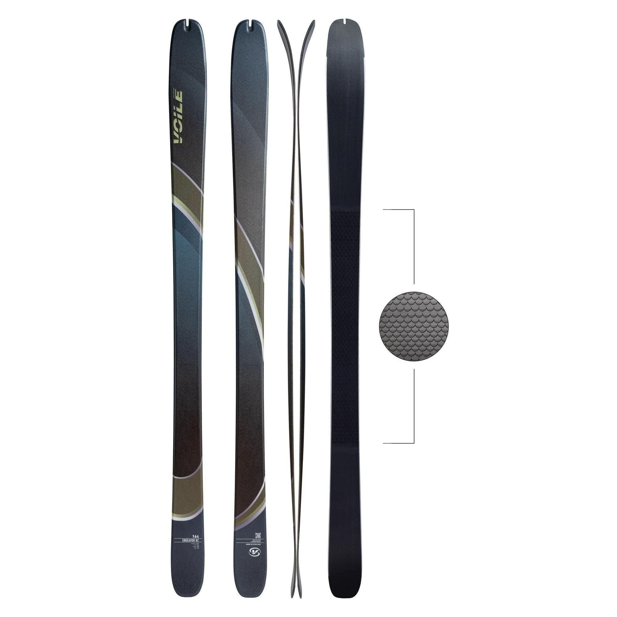 Voile Endeavor BC Touring Ski Skis - Touring Skis - Ski Mountaineering - Mens-Unisex Voile 157