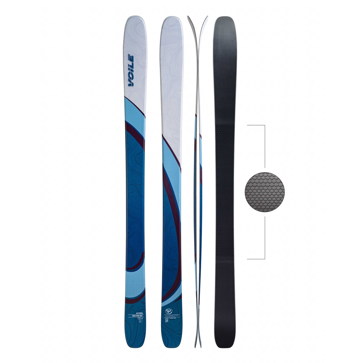 Voile HyperVector BC Touring Ski Skis - Touring Skis - All Mountain Voile