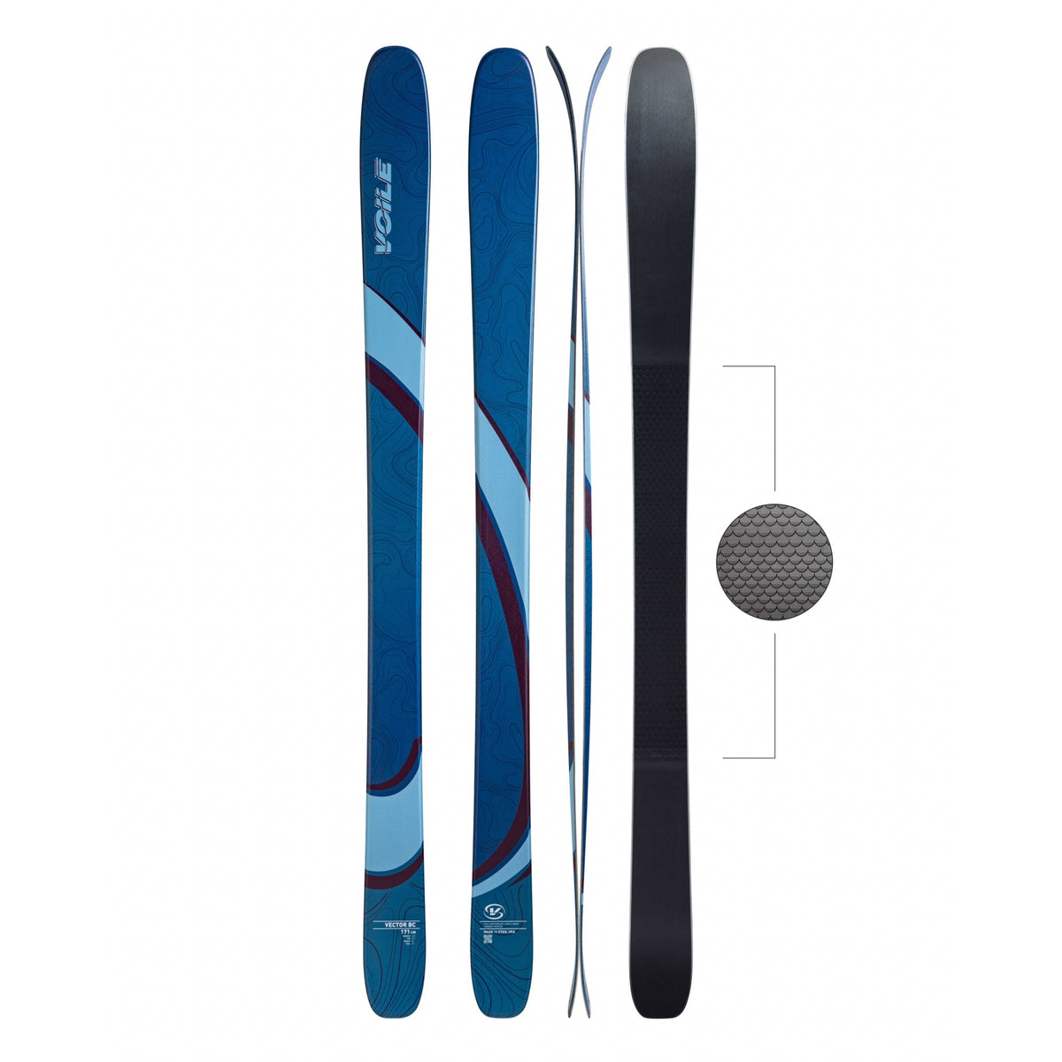 Voile Vector BC Touring Ski Skis - Touring Skis - All Mountain Voile