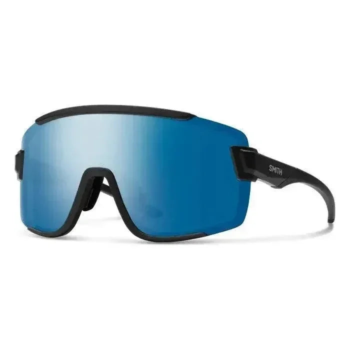 Smith Wildcat Sunglasses Eyewear - Sunglasses Smith Optics Matte Black | ChromaPop Polarized Blue Mirror