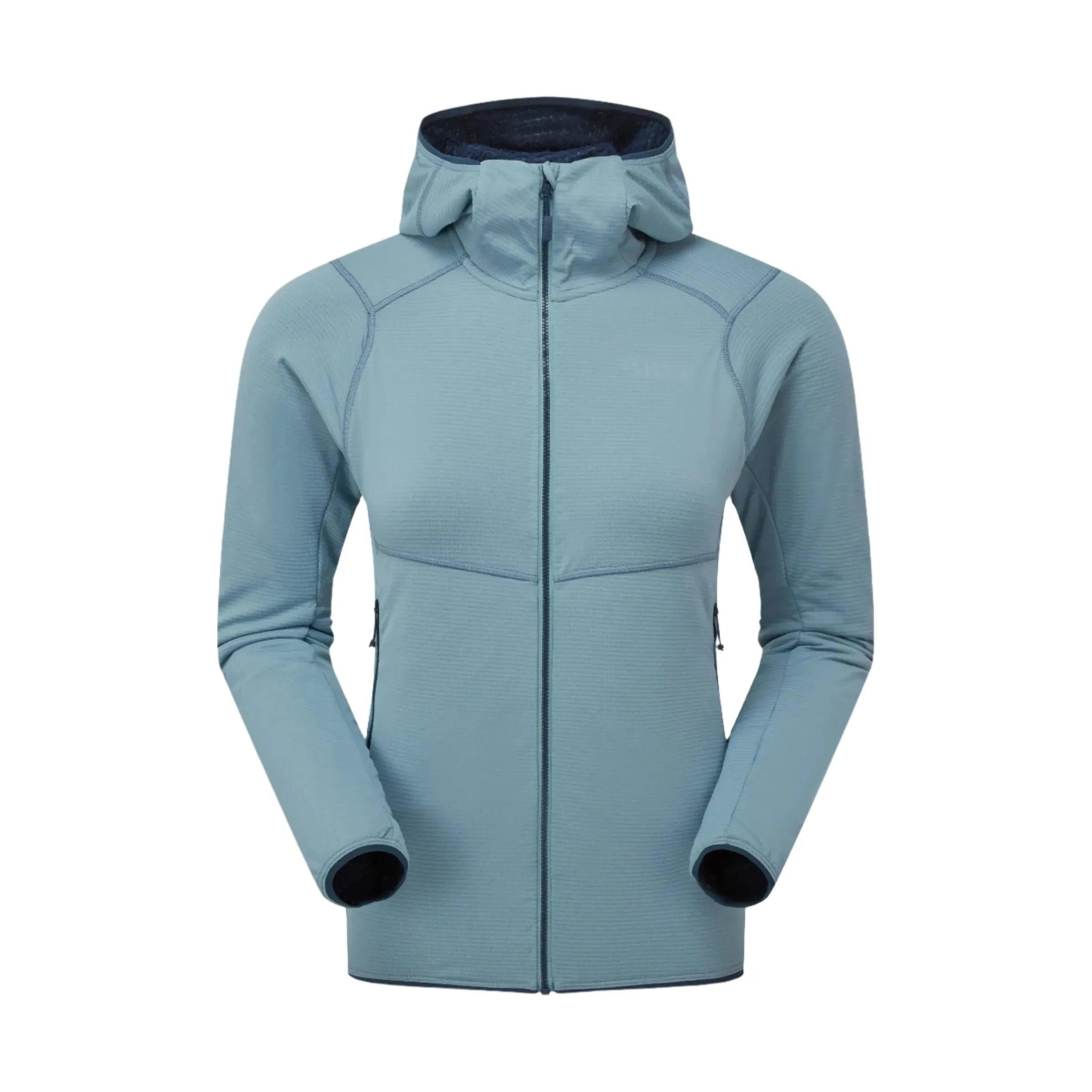 Rab W Evolute Hoody Winter Apparel - Winter Apparel Womens Mid Layer Top Rab XSmall Citadel