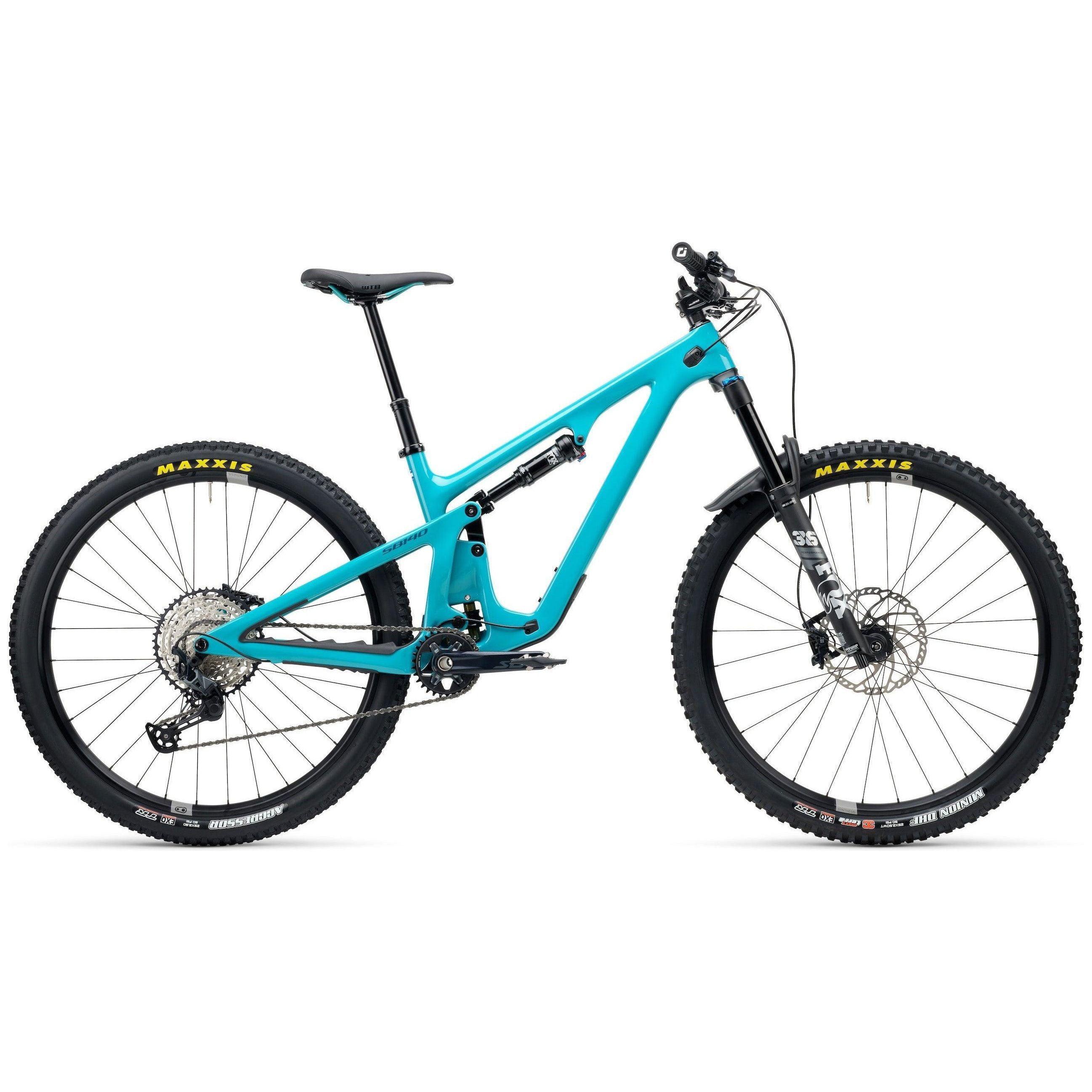 Yeti SB140 29 C-Series C1 SLX Mountain Bike Bicycle - Mountain - Trail Yeti Cycles Small TURQUOISE