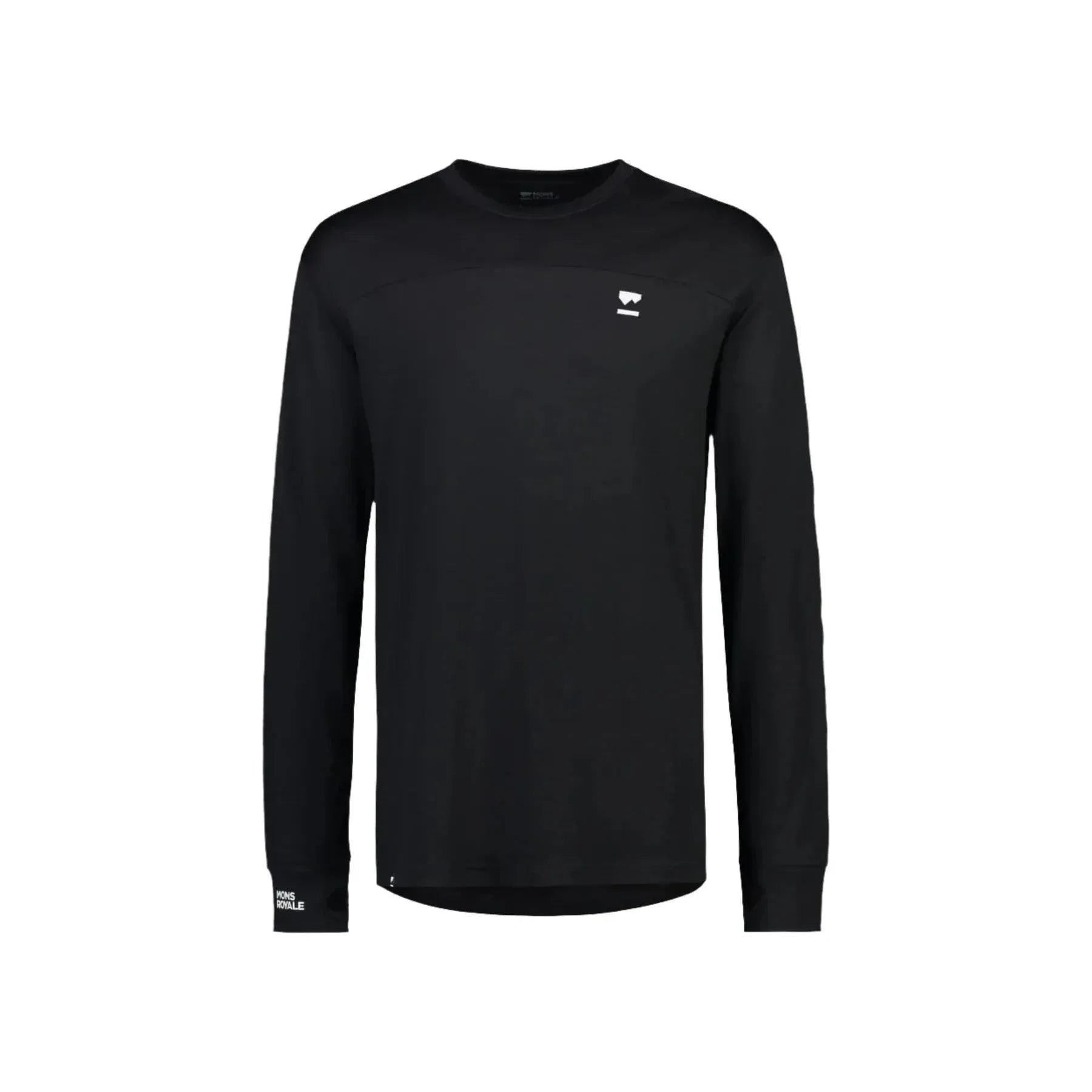 Mons Royale M Yotei Long Sleeve Baselayer Winter Apparel - Winter Apparel Mens Base Layer Top Mons Royale
