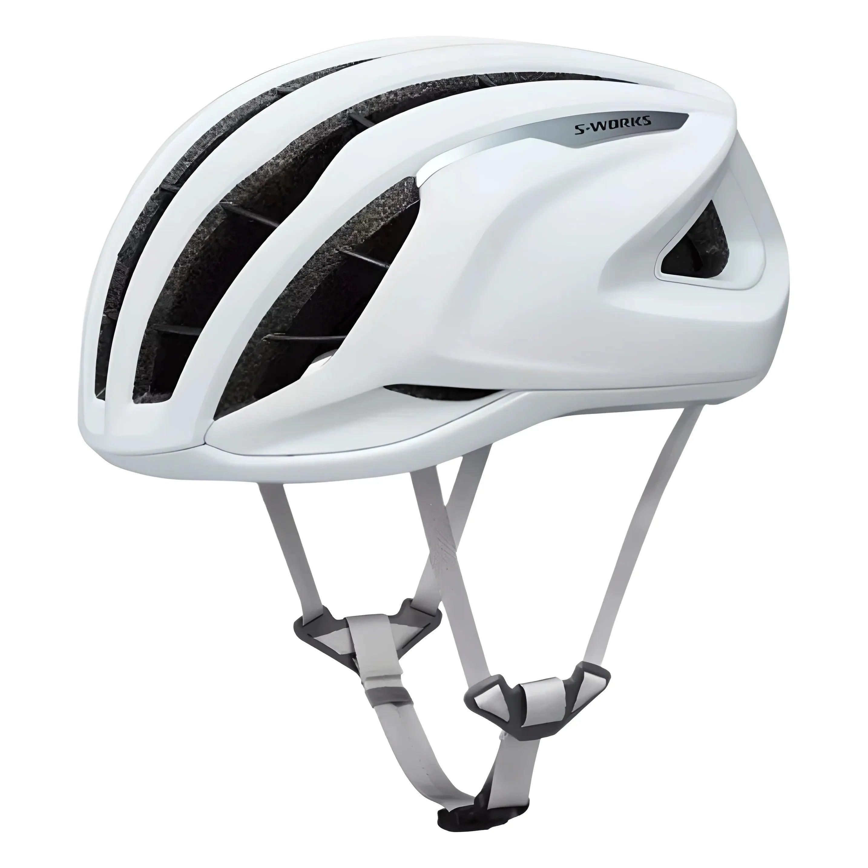 Specialized S-Works Prevail 3 Helmet Bike Helmets - Road Helmet - Mens-Unisex Specialized Small White