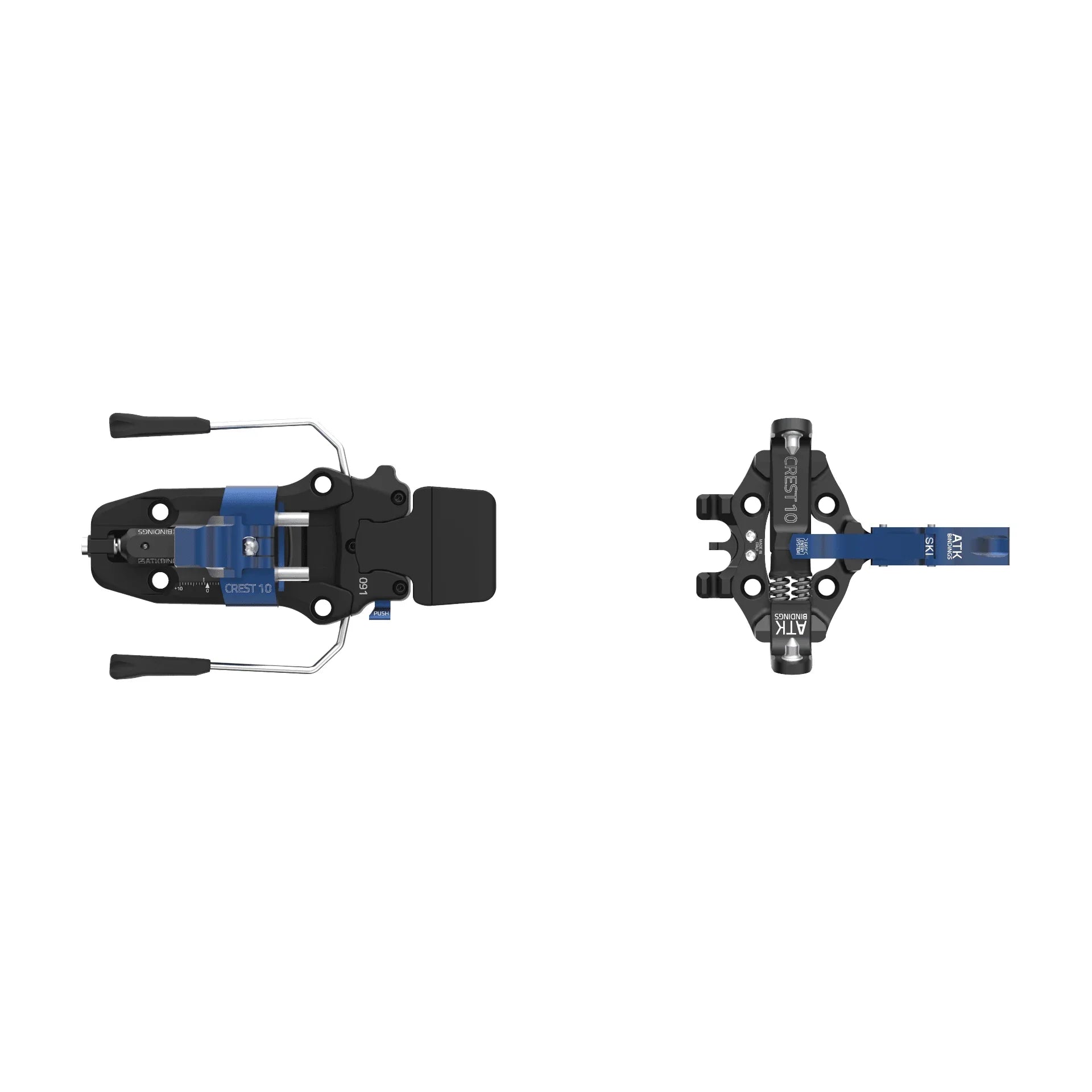 ATK Crest 10 Alpine Touring Binding Ski Bindings - Touring Bindings - All Mountain ATK