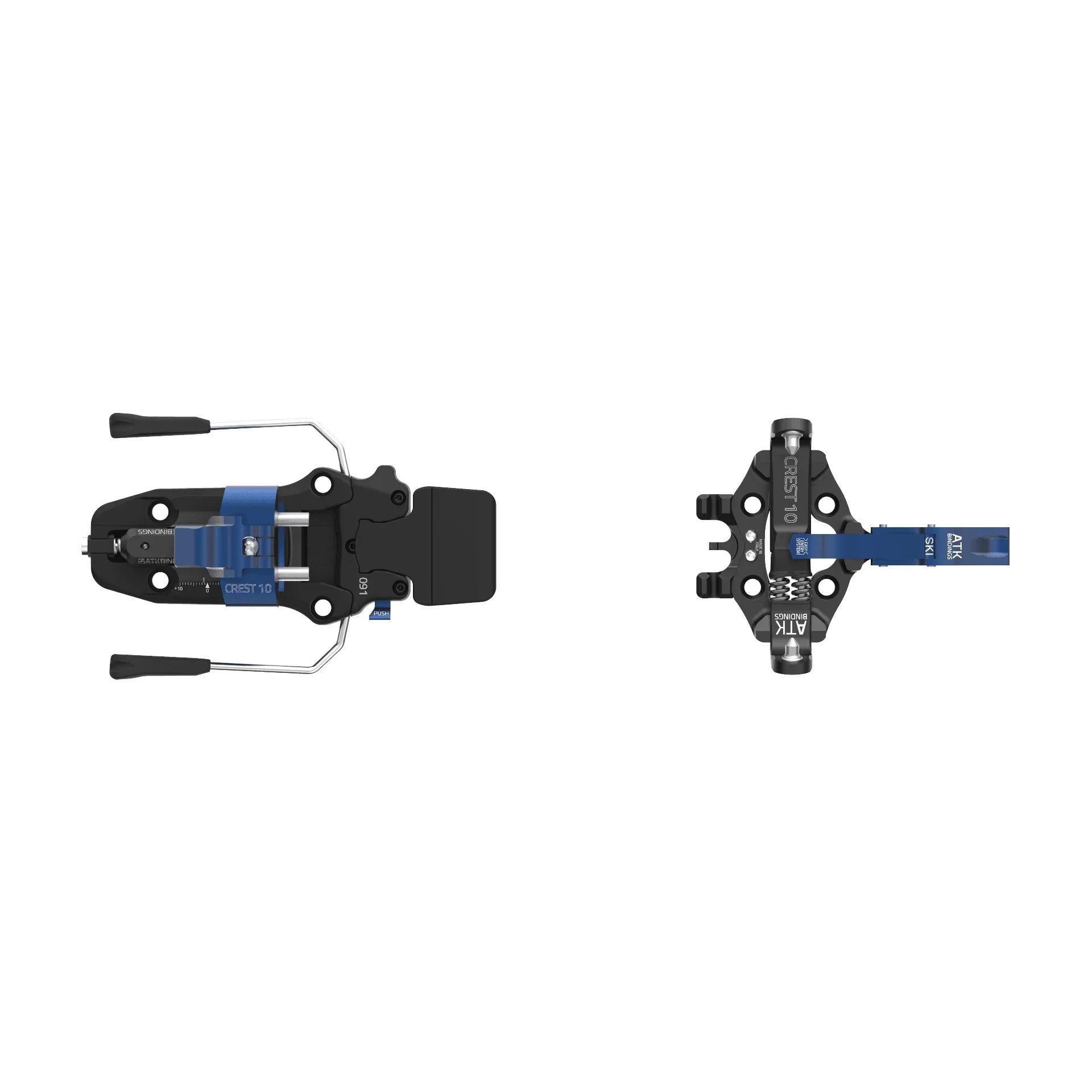ATK Crest 10 Alpine Touring Binding Ski Bindings - Touring Bindings - All Mountain ATK