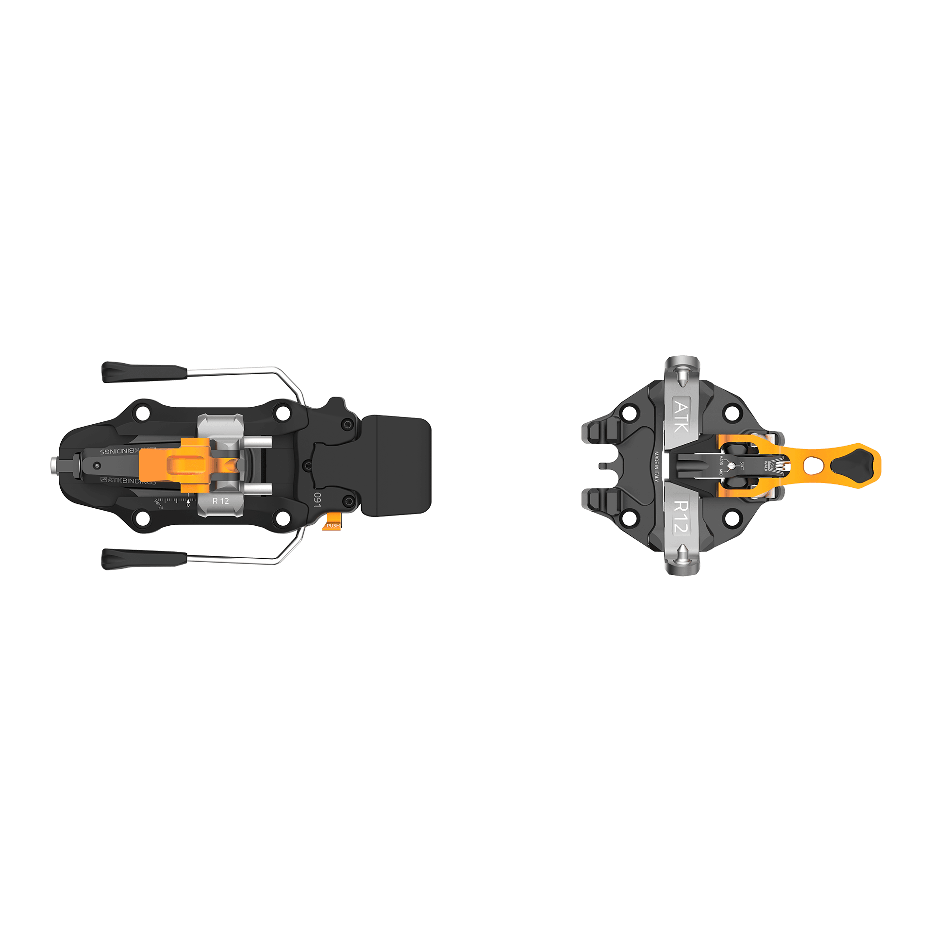 ATK Raider 12 Alpine Touring Binding (23/24) Ski Bindings - Touring Bindings - All Mountain ATK