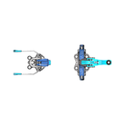 ATK World Cup Revolution LT Race Binding With Brake Ski Bindings - Touring Bindings - Race ATK